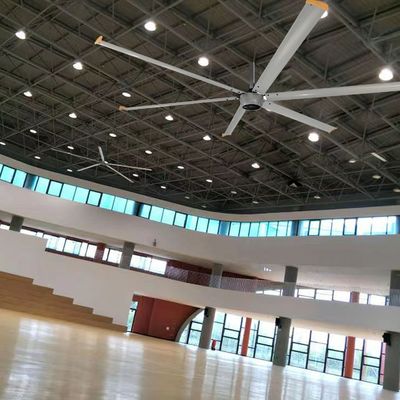 1500W 220v Βιομηχανικός ανεμιστήρας οροφής HVLS για μεγάλους χώρους 6,1m 7,3m 12ft 10ft διάμετρος