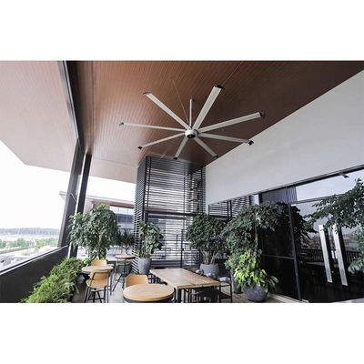 1500w 220v 12ft 10ft 20ft 18ft 16ft Φανατικός οροφής αποθήκης με όγκο αέρα 800m3/h