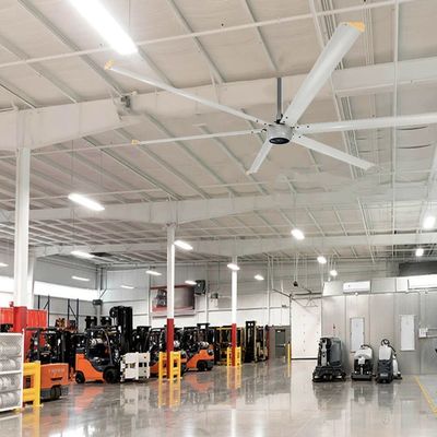220V 1500w 12ft 14ft 16ft Βιομηχανικό αδιάβροχο AC HVLS Ψύξη οροφής Bldc PMSM ανεμιστήρας κινητήρα