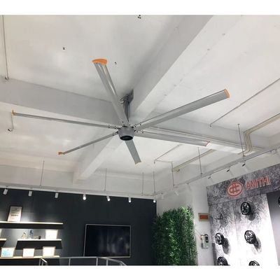 220V 750W μόνιμος μαγνήτης συγχρονισμένος AC HVLS ψύξη οροφής BLDC PMSM ανεμιστήρας κινητήρας