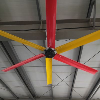 220V 750W μόνιμος μαγνήτης συγχρονισμένος AC HVLS ψύξη οροφής BLDC PMSM ανεμιστήρας κινητήρας