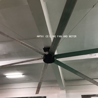 Ενίσχυρος 1.5kw επαγωγικός HVLS bldc ανεμιστήρας κινητήρας για 10ft 12ft 16ft 18ft Big Wind Workshop