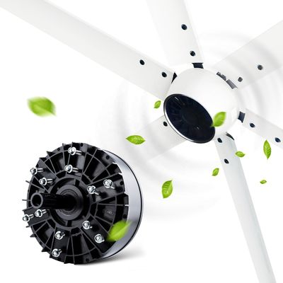 Απόδοση IE 1 12ft 10ft 16ft 14ft 1500W 1100W 750W BLDC Βιομηχανικός κινητήρας ανεμιστήρα οροφής HVLS