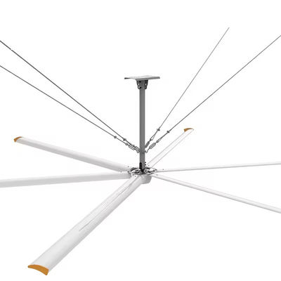AMCLING 220V 380V Αξιακός ανεμιστήρας ροής 1500W Μόνιμος μαγνήτης Συγχρόνιος ανεμιστήρας οροφής HVLS