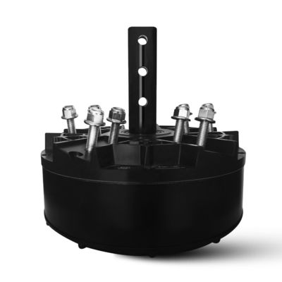 Βιομηχανική 1100w 60rpm 16ft 5m I Σιδηροδρομική ράβδος τοποθέτηση 6 λεπτών HVLS BLDC οροφή ανεμιστήρα κινητήρα
