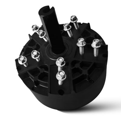 BLDC Motor 7m HVLS Μεγάλο όγκο αέρα Βιομηχανικοί ανεμιστήρες εξαερισμού οροφής για θερμοκήπια