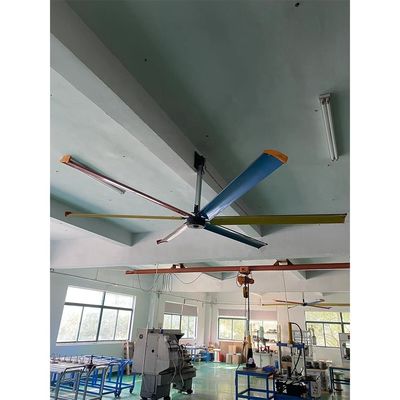 Υψηλής ταχύτητας 400W 3 φάσης 220V Βιομηχανικό αδιάβροχο DC HVLS Ψύξη οροφής Bldc ανεμιστήρας κινητήρα