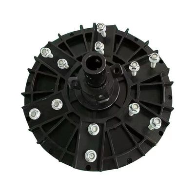 3 Φάση 220V 400W HVLS Θέση ψύξης Bldc ανεμιστήρας κινητήρα για 280 m2 Air Covered Area